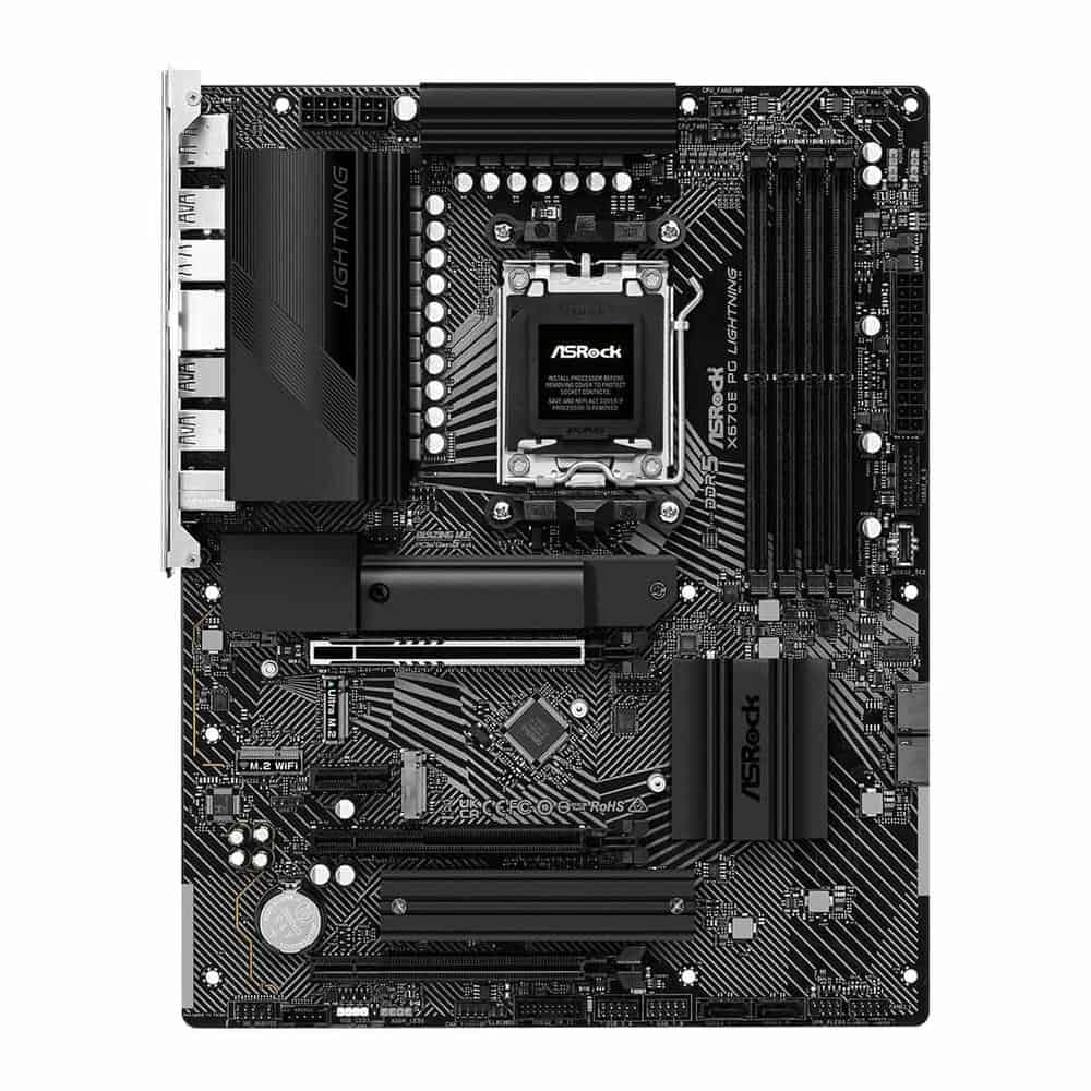 (image for) ASRock AMD Ryzen X670E PG Lightning AM5 DDR5 PCIe 5.0 ATX Motherboard